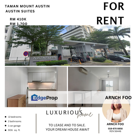Austin Suite 2 bedders, Johor, Johor Bahru