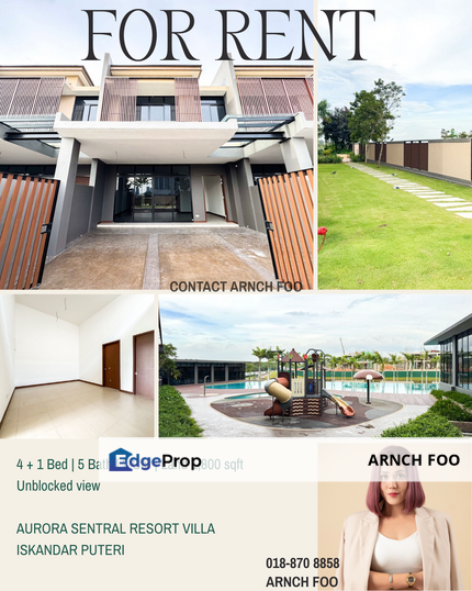 Double Storey Terrace , Johor, 