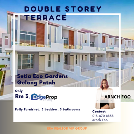 Double Storey Terrace, Johor, Gelang Patah