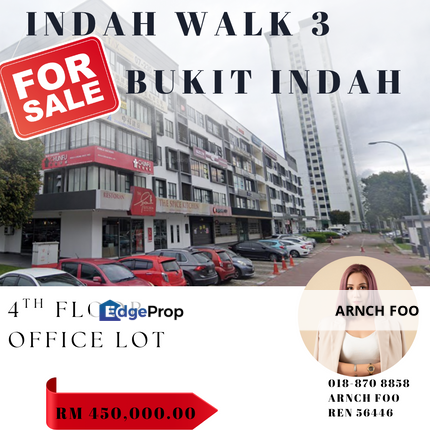 Indah Walk 3 office lot, Johor, Johor Bahru