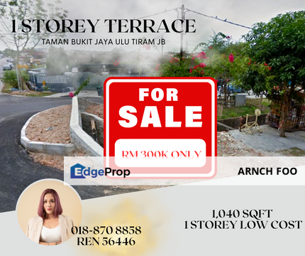 Taman Bukit Jaya Low Cost , Johor, Ulu Tiram