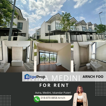Avira 2 Storey SuperLink House, Johor, Nusajaya