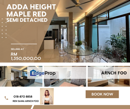Semi Detached Adda heights, Johor, Johor Bahru