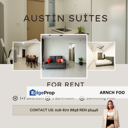 Austin Suite for rent, Johor, Johor Bahru