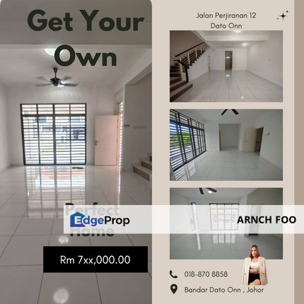 Double storey terrace House, Johor, Johor Bahru