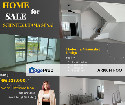 Double Storey Terrace House Senai, Johor, Senai