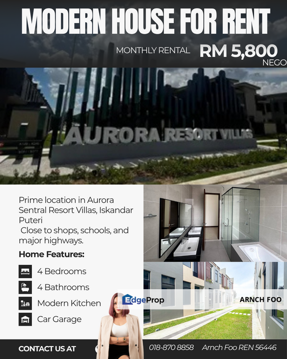 Double Storey Terrace , Johor, Johor Bahru