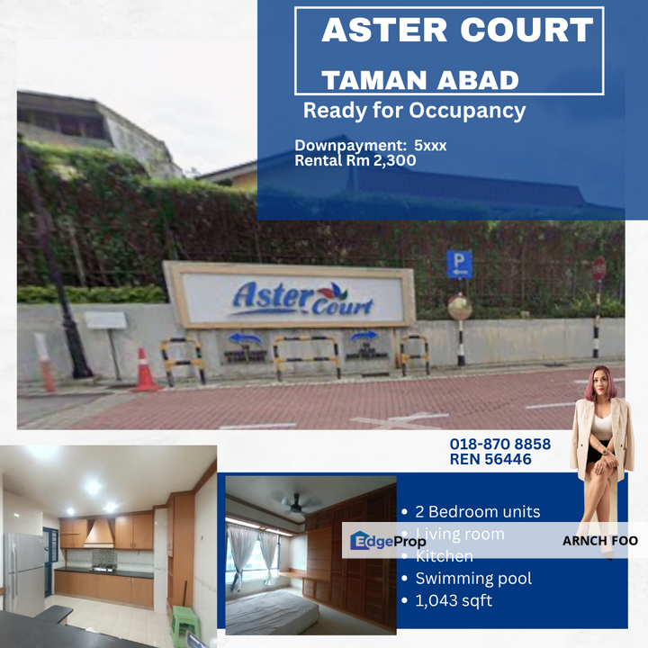 Aster Court @ Adbullah Tahir Johor, Johor, Johor Bahru
