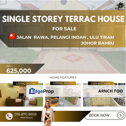 1 Storey Terrace at Ulu Tiram, Johor, Ulu Tiram