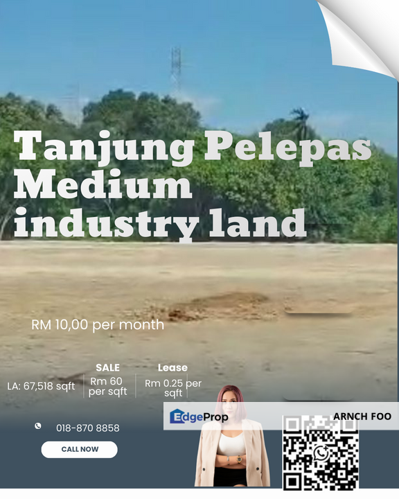 Medium Industry for rent, Johor, 