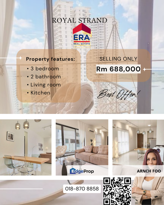 Country Garden Royal Strand Sea View High Floor , Johor, Johor Bahru