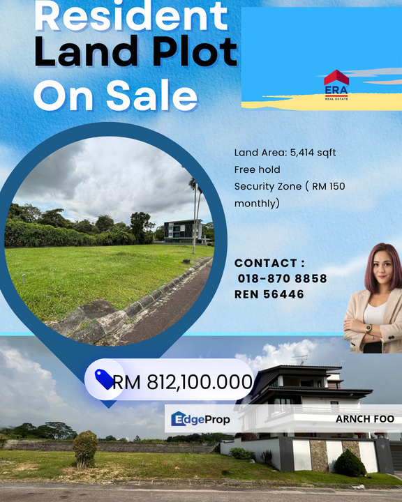 Bungalow Land for sale , Johor, Permas Jaya/Senibong