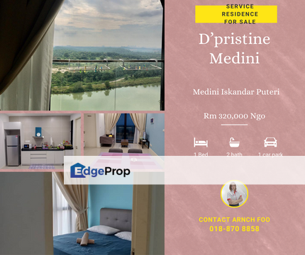 D'pristine 1 bedroom, Johor, Nusajaya