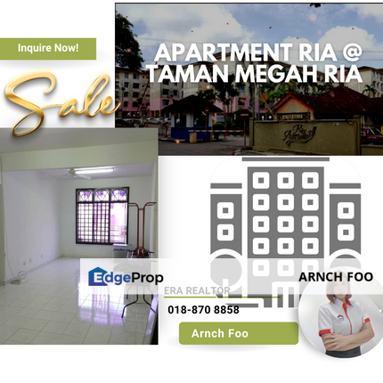 Apartment Ria @ Taman Megah Ria, Johor, Masai