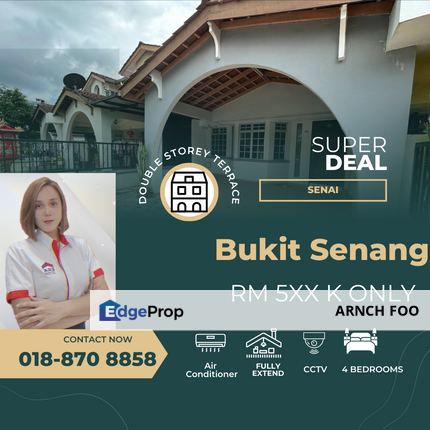 Bukit Senang Senai Double Storey , Johor, Senai