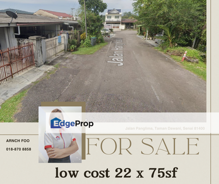 Senia Low Cost for sale, Johor, Senai