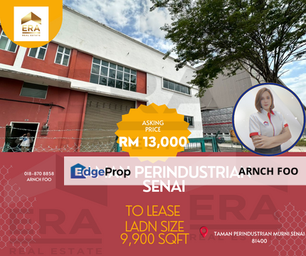 1.5 storey Terrace Factory, Johor, Senai