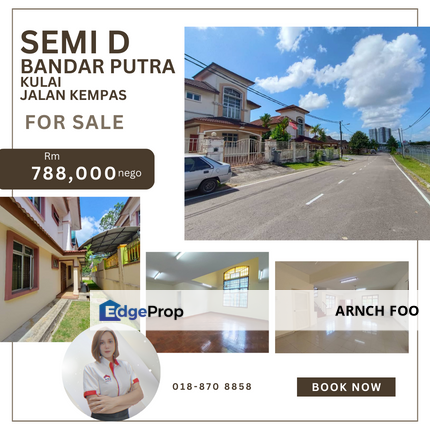 Semi- Detached Bandar Putra Kulai, Johor, Kulai