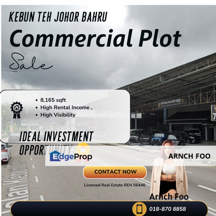 Kebun Teh Commercial Plot, Johor, Johor Bahru