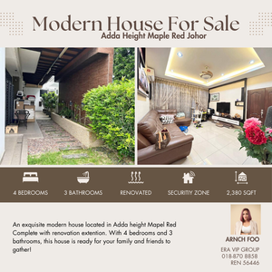 adda height cluster house for Sale @RM1,130,000 By ARNCH FOO | EdgeProp.my