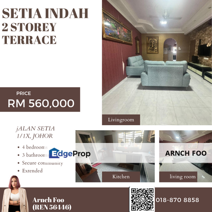 2 storey terrace, Johor, Johor Bahru