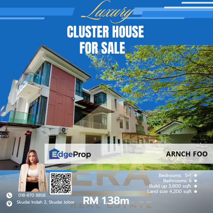 Indah Heights Cluster House, Johor, Skudai