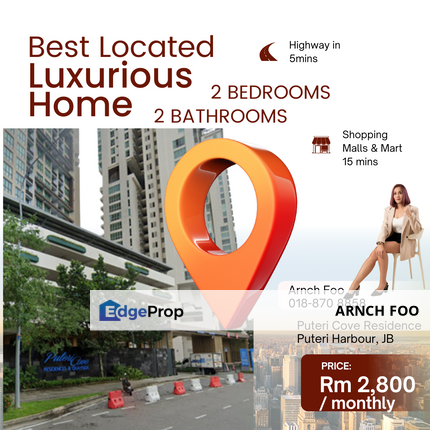 Puteri Cove Residence & Quayside, Johor, Nusajaya