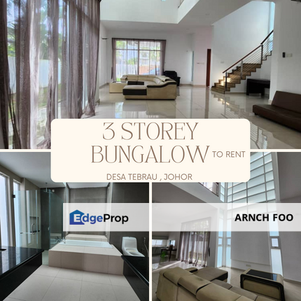 3 storey bunglaow , Johor, Johor Bahru