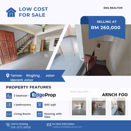Low-Cost House, Johor, Masai