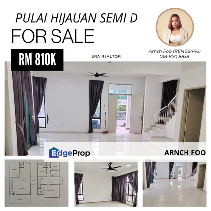 Semi Detached Pulai Hijauan, Johor, Kangkar Pulai