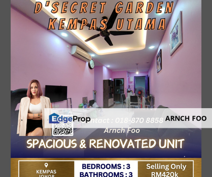 D'secret For Sale, Johor, Johor Bahru