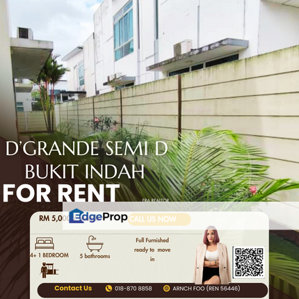 D'grande Semi Detahced, Johor, Bukit Indah