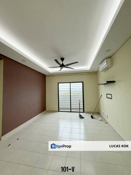 Partially Furnished Seruling Apartment Bandar Bukit Raja Klang For Rent, Selangor, Klang