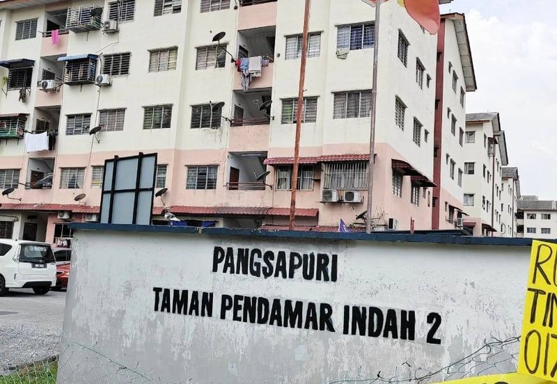 Ground Floor, End Lot,  Flat pendamar indah 2, Lebuh Damar Merah, Taman Pendamar Indah 2 Port Klang