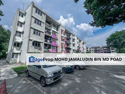 GROUNDFLOOR & NON BUMI LOT  Flat PKNS Ampang Jaya, Jalan 4M, Ampang For Sale!, Selangor, Ampang