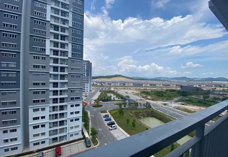 CORNER LOT & NICE VIEW Melodi Perdana Apartment @ LBS Alam Perdana, Puncak Alam For Sale!