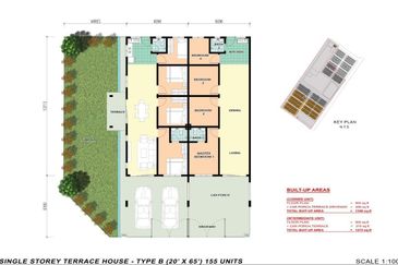 PROJEK BARU TERES SETINGKAT 4 BILIK PALING BERBALOI DI BAHAU