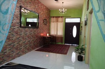 Facing Open Single Storey Taman Seri Pertam, Merlimau, Melaka