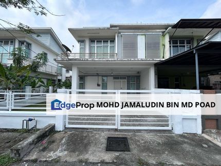 PARTLY RENOVATED with EXTRA Land SEMI-D Cluster 2-storey house SP10, Bandar Saujana Putra , Selangor, Bandar Saujana Putra