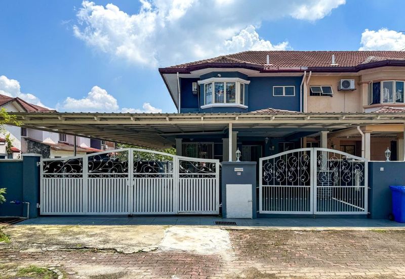 FACING OPEN & CUL DE SAC Endlot Double Storey Jalan Platinum Seksyen 7, Shah Alam