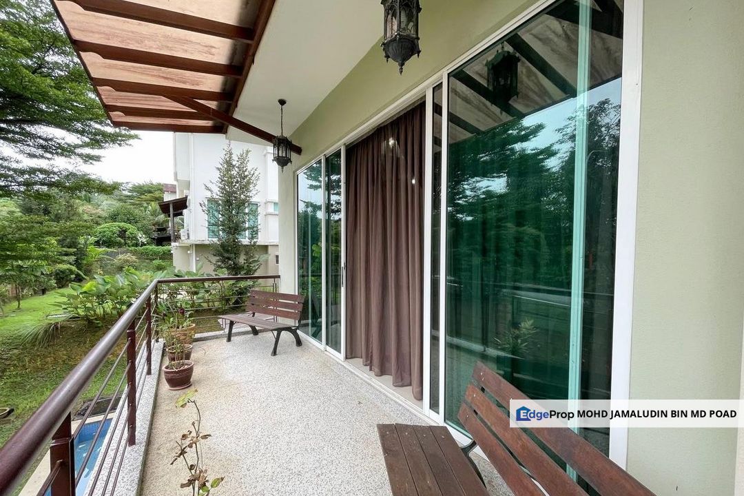FACING PARK | Bungalow 3 Storey House w Swimming Pool Villa Teratai Kayangan Heights Seksyen U9 Shah Alam, Selangor, Shah Alam