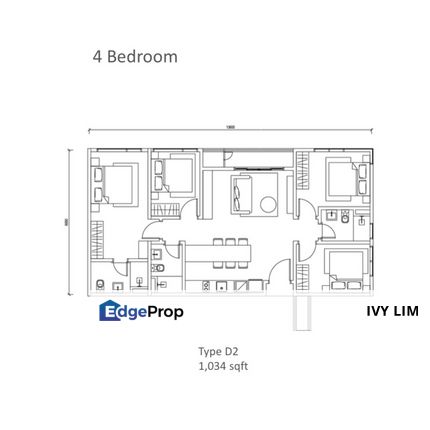 Henna Residence @ The Quartz, Wangsa Maju, Kuala Lumpur, Freehold Condo, Ready Move In, 4 Bedroom, C-19-03A, Kuala Lumpur, Wangsa Maju