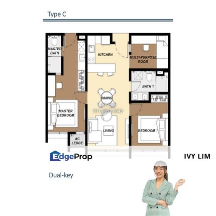 Cubic Botanical, Pantai Dalam/Kerinchi, Kuala Lumpur, Bangsar South, Freehold Condo, Ready Move In, Dual Key, Kuala Lumpur, Pantai Dalam/Kerinchi