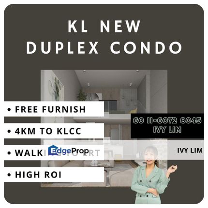 Astrum Ampang, KLCC, Kuala Lumpur, Duplex, New Condo, Walking 200M to LRT, 4KM to KLCC, Kuala Lumpur, KLCC