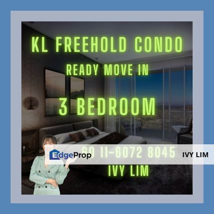 M Arisa, Sentul, Kuala Lumpur, New Freehold Condo, Ready Move In, 3 Bedroom, Kuala Lumpur, Sentul
