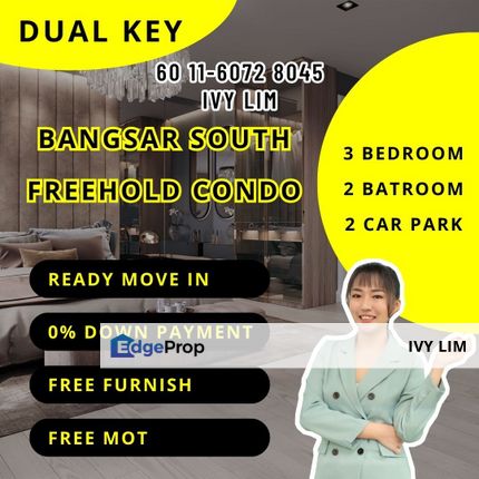 Cubic Botanical, Pantai Dalam/Kerinchi, Kuala Lumpur, B-31-15, Bangsar South, Freehold Condo, Ready Move In, Dual Key, Kuala Lumpur, Pantai Dalam/Kerinchi