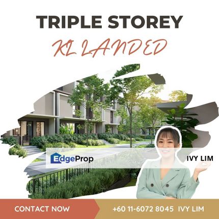 Taman Puncak Indah, Ampang, Selangor, Triple Storey, Superlink, Semi D, Ready Move In, Selangor, Ampang