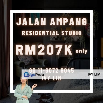 Astrum Ampang, KLCC, Kuala Lumpur, KLCC LRT, RM207K, Soho Studio Condo, Kuala Lumpur, KLCC