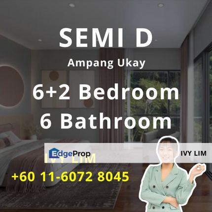Sierra Hijauan, Ampang, Selangor, Kuala Lumpur, Semi D, New Landed, House for Sale, 0% Down Payment, Selangor, Ampang