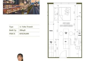 KLCC Condo For Sale, R-43-28, Free Furnish, Full Loan, 0% Down Payment